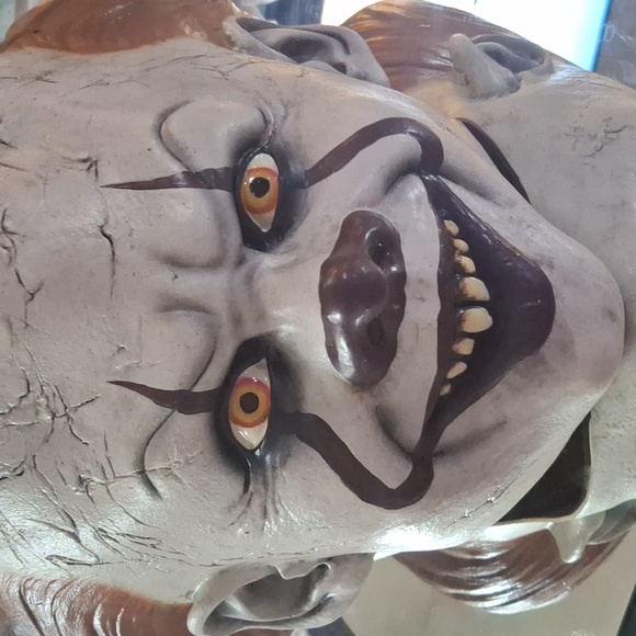 Pennywise IT clown mask stephen king Movie New - Picture 2 of 7